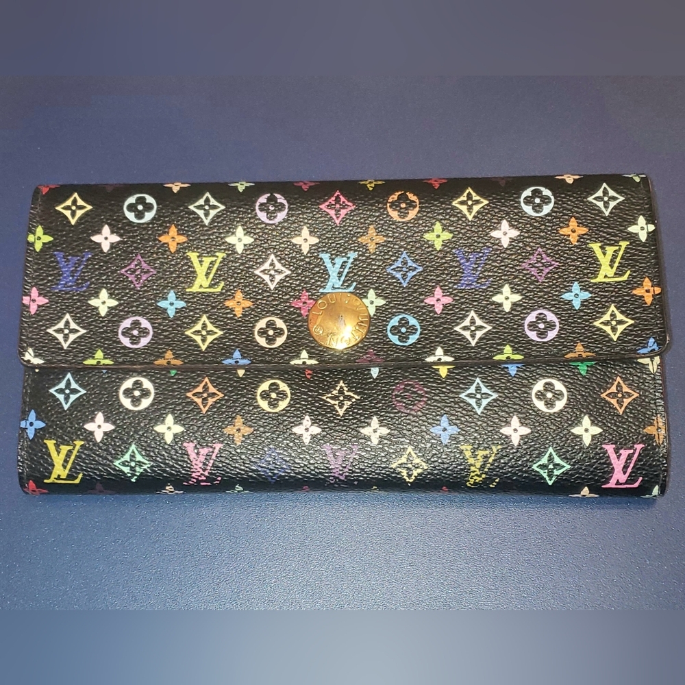 Louis Vuitton Murakami Sarah Wallet- Vintage & Authentic